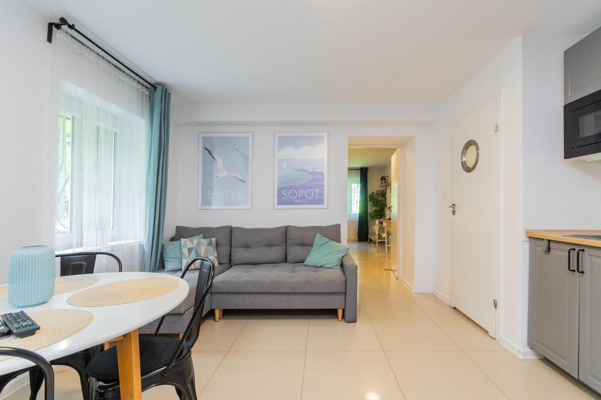 Apartament W Sopocie W Przyziemiu By Grand Apartments Сопот Экстерьер фото