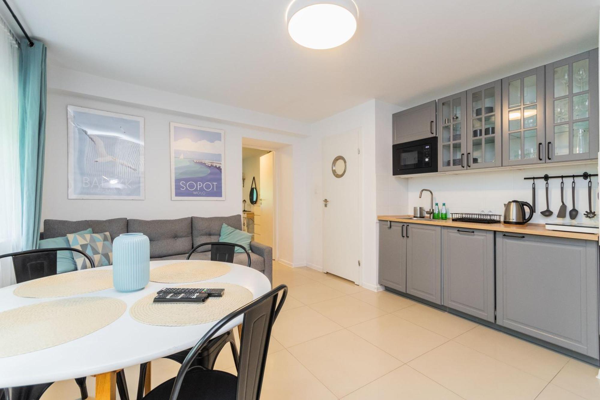 Apartament W Sopocie W Przyziemiu By Grand Apartments Сопот Экстерьер фото